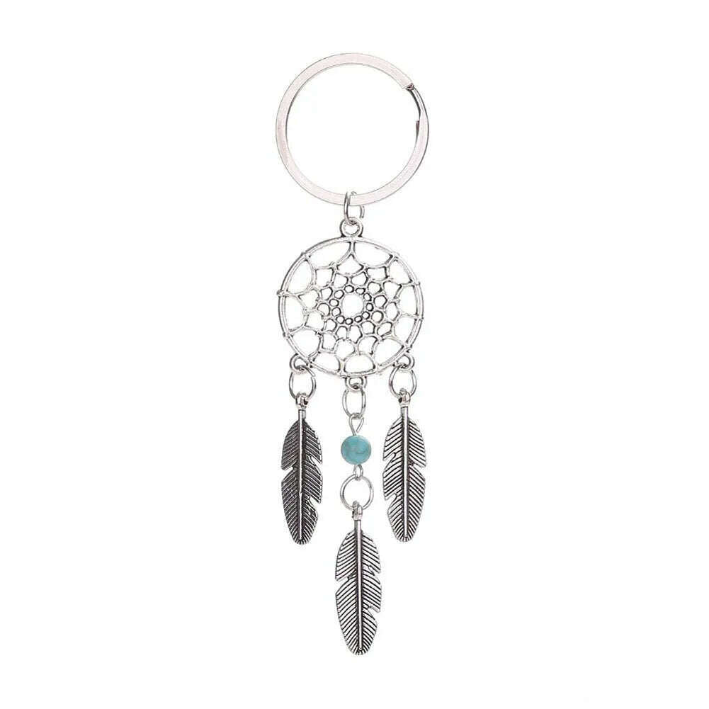 KIMLUD, Indian Style Dreamcatcher Handmade Wind Chimes Hanging Pendant Dream Catcher Home Wall Art Hangings Decorations, 17 / CHINA, KIMLUD Womens Clothes
