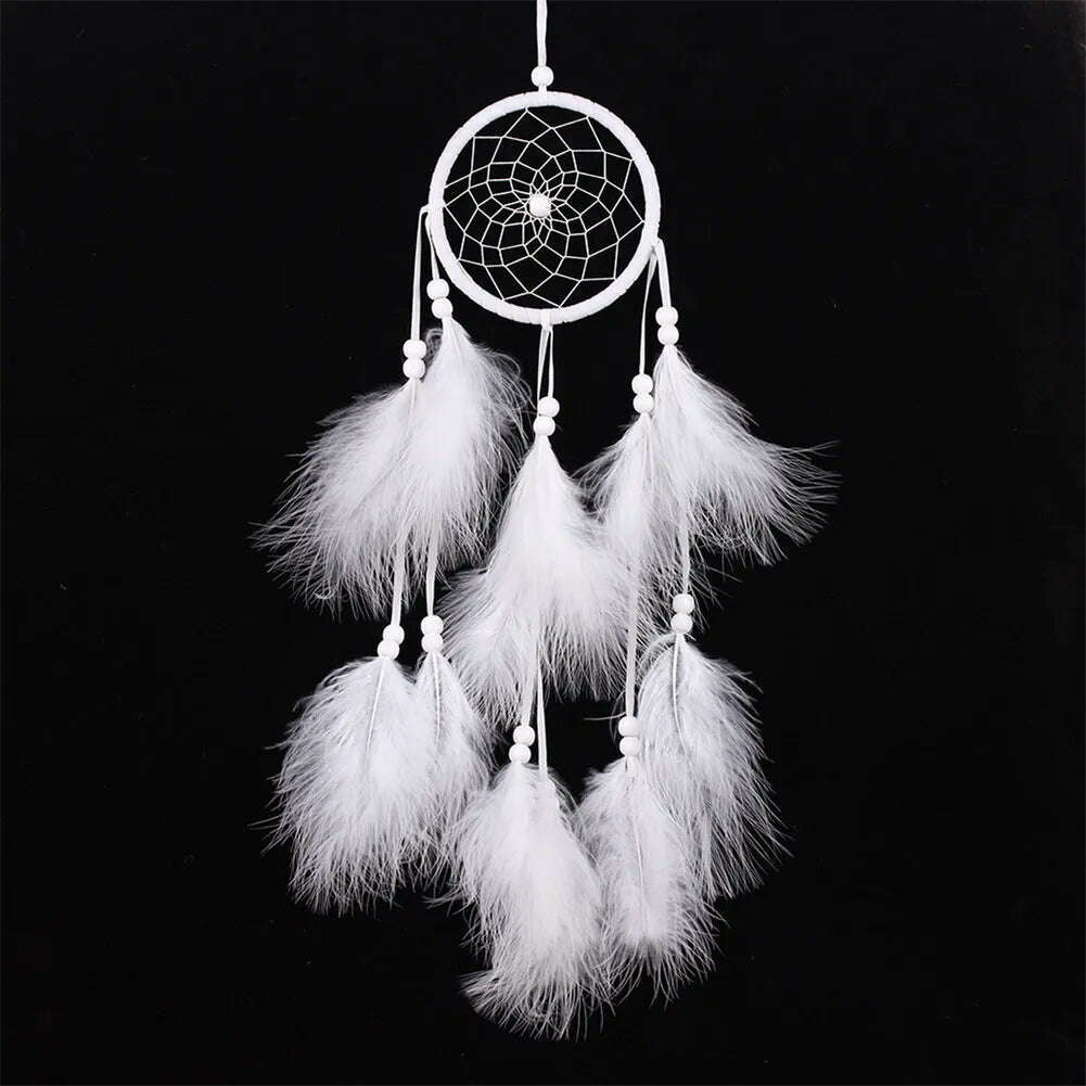 KIMLUD, Indian Style Dreamcatcher Handmade Wind Chimes Hanging Pendant Dream Catcher Home Wall Art Hangings Decorations, 2 / france, KIMLUD Womens Clothes