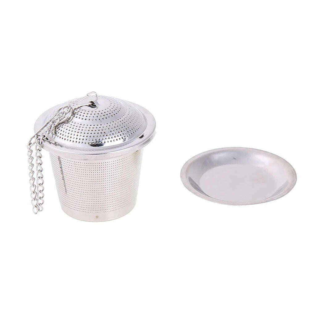 KIMLUD, Infuser Tea Filter Strainers Kitchen Tools Tea Infuser Mesh Filter Strainer Hook Loose Tea Leaf Spice Home Kitchen Accessories, KIMLUD Womens Clothes
