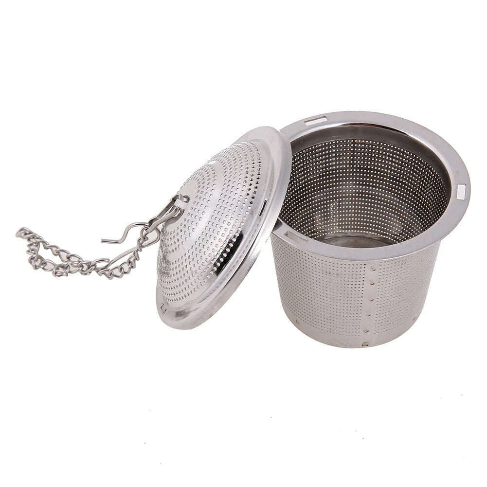 KIMLUD, Infuser Tea Filter Strainers Kitchen Tools Tea Infuser Mesh Filter Strainer Hook Loose Tea Leaf Spice Home Kitchen Accessories, KIMLUD Womens Clothes