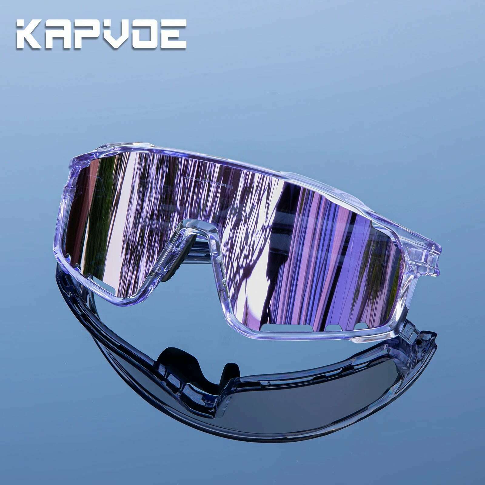 KIMLUD, Kapvoe Cycling Sunglasses Polarized Bicycle Bike Men UV400 Racing Bike Road Mountain Eyewear Women Outdoor Sport Goggles, KIMLUD Womens Clothes