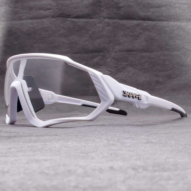 KIMLUD, Kapvoe Photochromic Cycling Sunglasses Men Women Road Mtb Mountain Bike Bicycle Glasses Cycling Glasses Sport running Eyewear, 07 / Photochromic-1lens, KIMLUD APPAREL - Womens Clothes