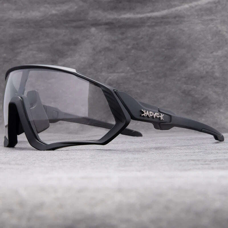 KIMLUD, Kapvoe Photochromic Cycling Sunglasses Men Women Road Mtb Mountain Bike Bicycle Glasses Cycling Glasses Sport running Eyewear, 02 / Photochromic-1lens, KIMLUD APPAREL - Womens Clothes
