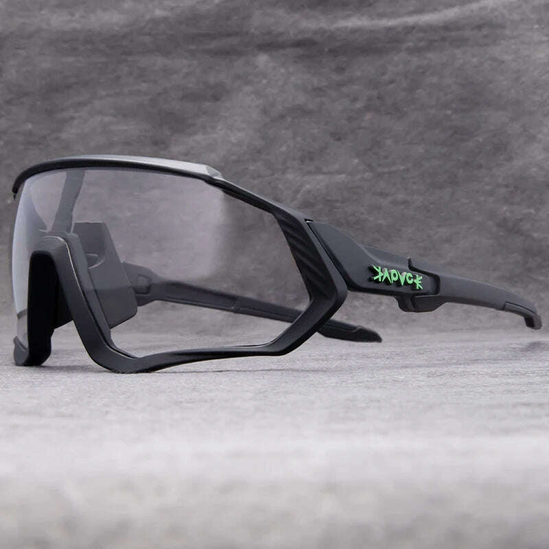 KIMLUD, Kapvoe Photochromic Cycling Sunglasses Men Women Road Mtb Mountain Bike Bicycle Glasses Cycling Glasses Sport running Eyewear, 04 / Photochromic-1lens, KIMLUD APPAREL - Womens Clothes