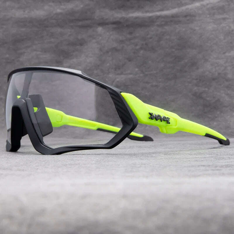 KIMLUD, Kapvoe Photochromic Cycling Sunglasses Men Women Road Mtb Mountain Bike Bicycle Glasses Cycling Glasses Sport running Eyewear, 20 / Photochromic-1lens, KIMLUD APPAREL - Womens Clothes