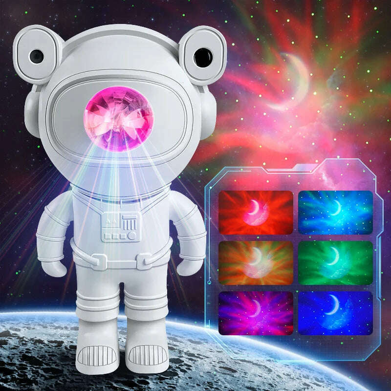 KIMLUD, Kids Star DIY Projector Night Light with Remote Control 360 Adjustable Design Astronaut Nebula Galaxy Lighting for Children, KIMLUD Womens Clothes