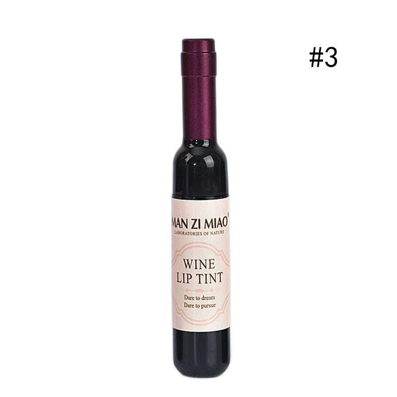 KIMLUD, Korean Brand Wine Red Shape Lip Tint Baby Lip For Women Batom Makeup Liquid Lipstick Lipgloss Cosmetic M02347, 3, KIMLUD APPAREL - Womens Clothes