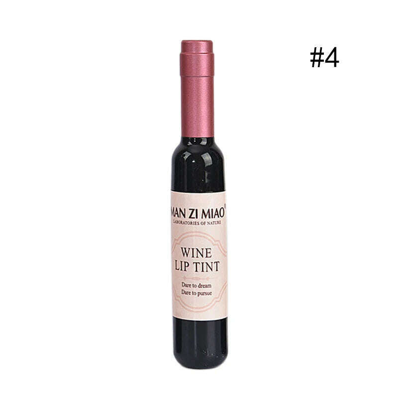 KIMLUD, Korean Brand Wine Red Shape Lip Tint Baby Lip For Women Batom Makeup Liquid Lipstick Lipgloss Cosmetic M02347, 4, KIMLUD APPAREL - Womens Clothes