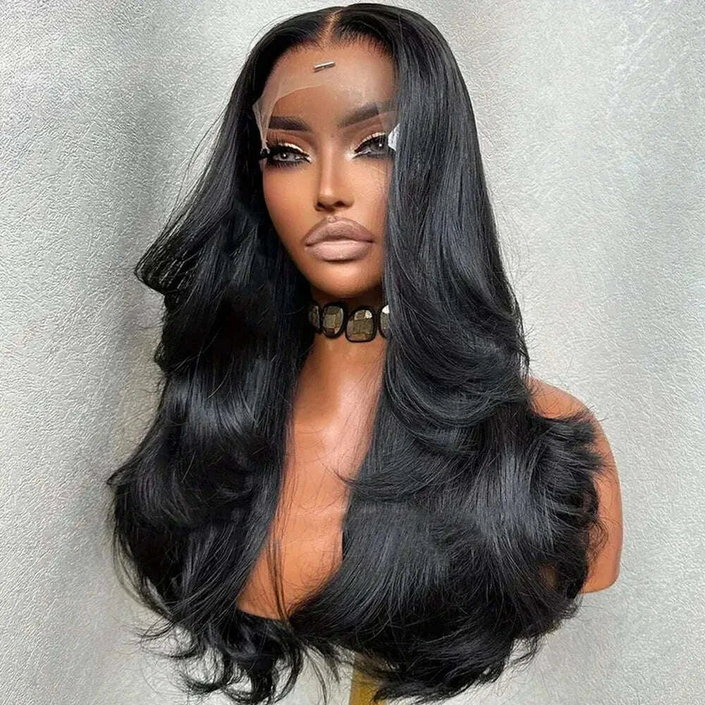 Lace Front Wigs - Glueless 250 Percent Density - Remy Hair | KIMLUD
