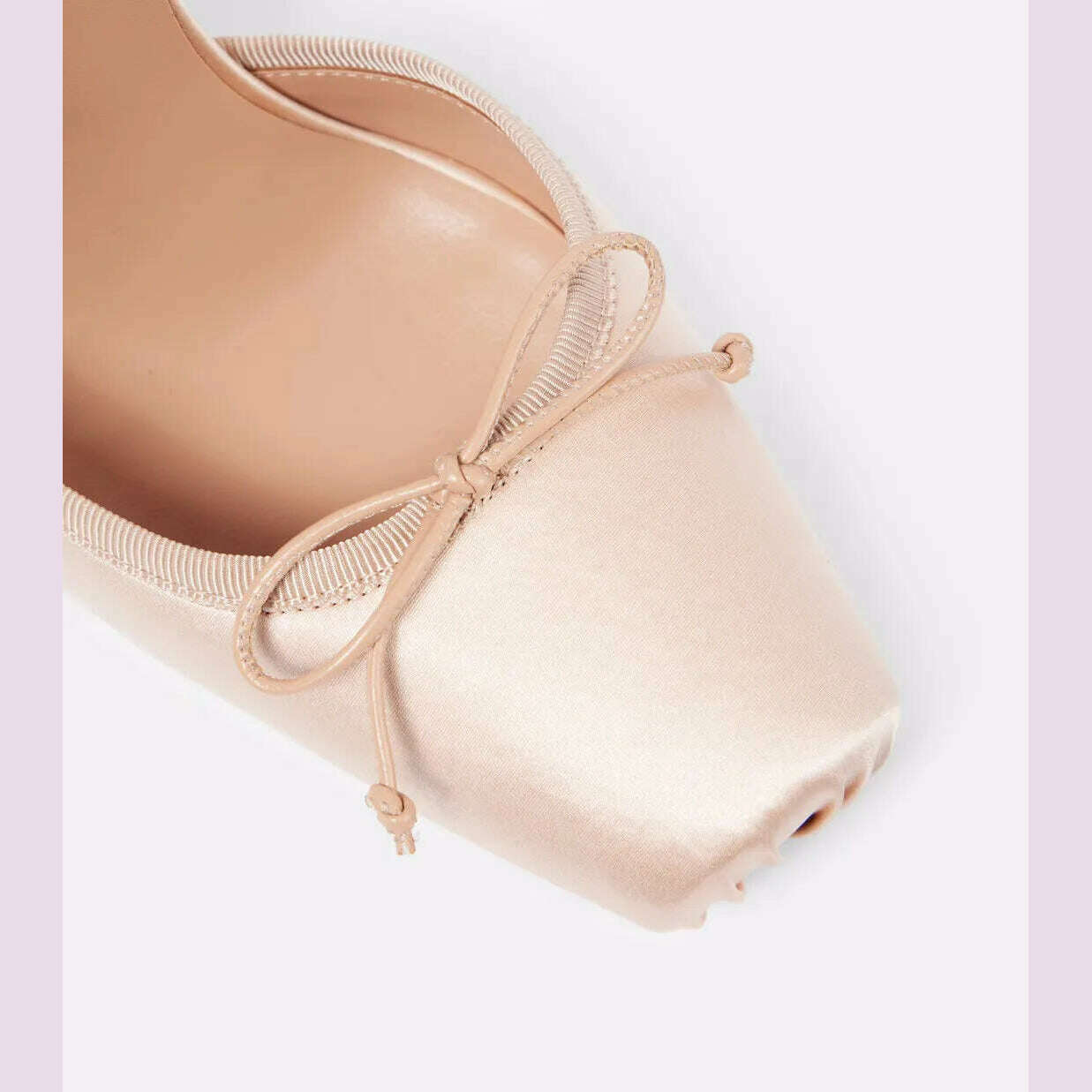 KIMLUD, Ladies' New Summer Square Satin High-heeled Sandals with Ankle Straps, Fashionable Party and Banquet Ballet High-heeled Shoes, KIMLUD Womens Clothes