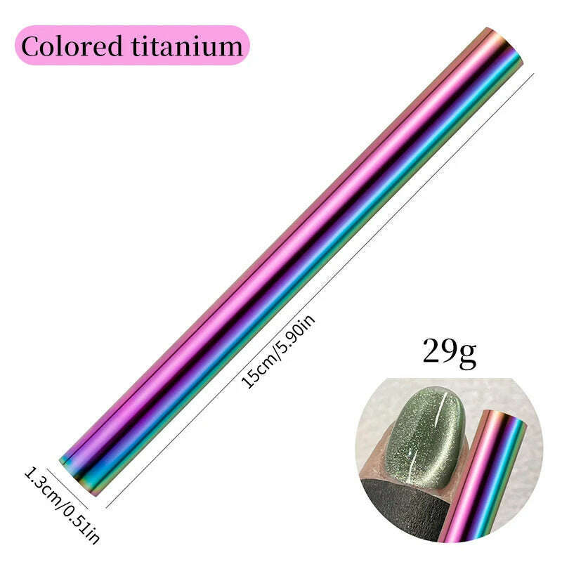 LILYCUTE 7ML Rainbow Glass Cat Magnetic Gel Nail Polish Super-Bright Colorful Glitter Sparkling Manicure Semi Permanent Nail Gel - KIMLUD