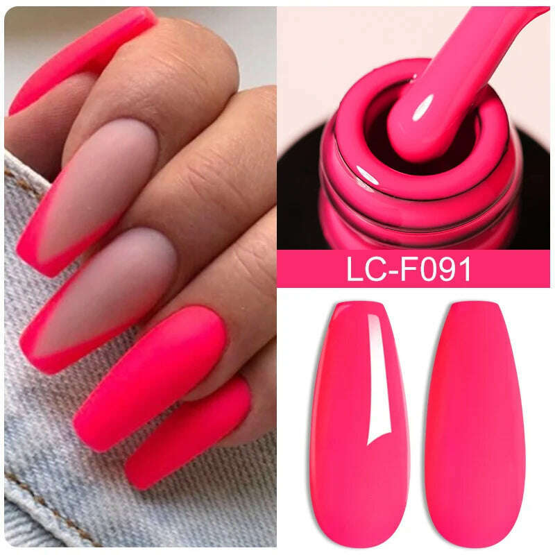 LILYCUTE 7ML Sparkling Glitter Rainbow Cat Magnetic Gel Nail Polish 9D Colorful Semi Permanent Soak Off Nail Art UV Gel Varnish - KIMLUD