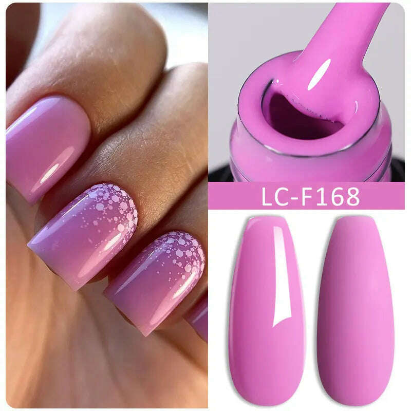 LILYCUTE 7ML Sparkling Glitter Rainbow Cat Magnetic Gel Nail Polish 9D Colorful Semi Permanent Soak Off Nail Art UV Gel Varnish - KIMLUD