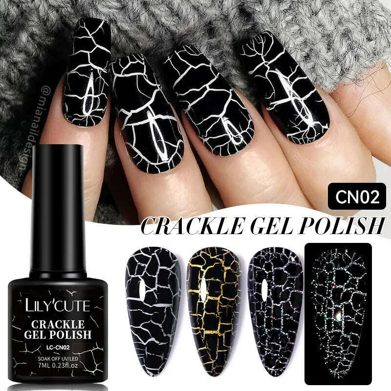 LILYCUTE 7ML Sparkling Glitter Rainbow Cat Magnetic Gel Nail Polish 9D Colorful Semi Permanent Soak Off Nail Art UV Gel Varnish - KIMLUD
