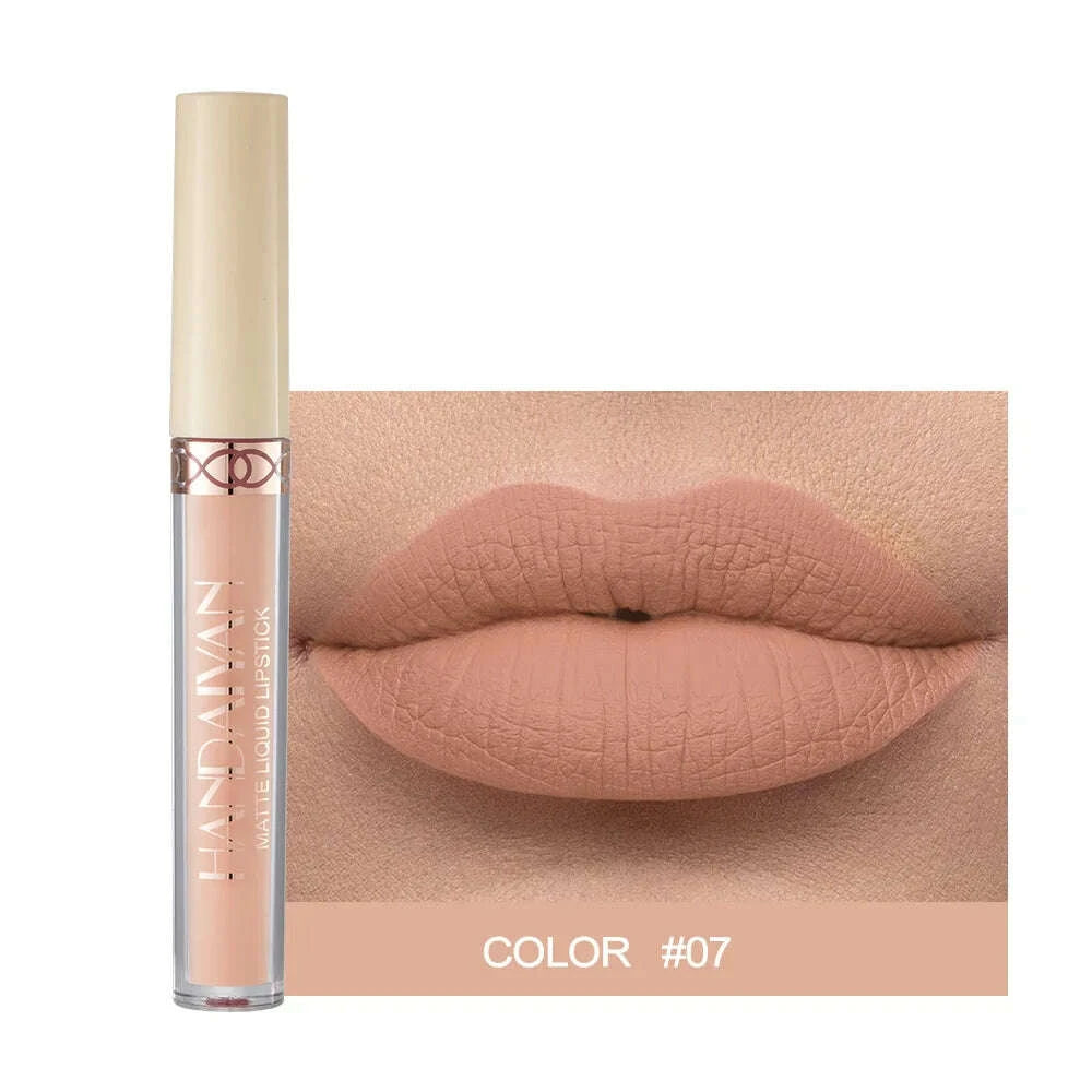 Lip Gloss - Long-Lasting Matte Finish - Dark Purple | KIMLUD