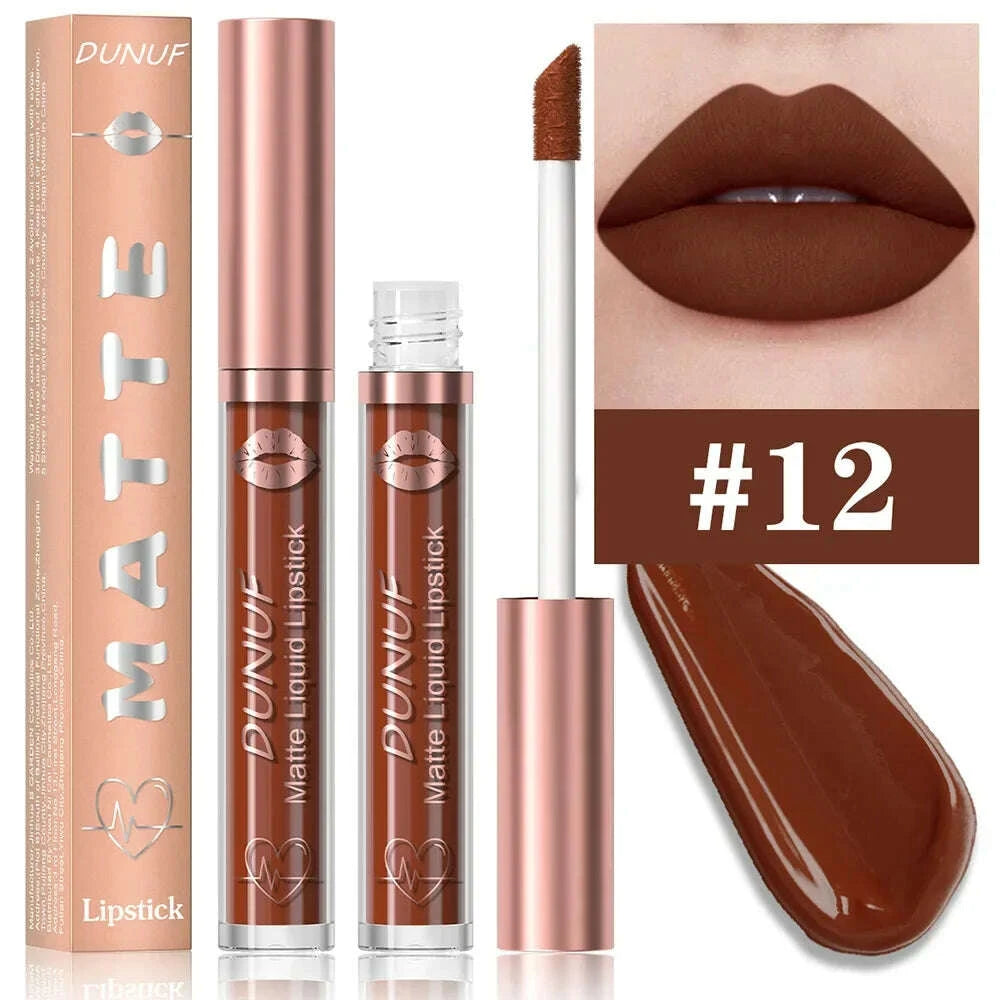 Lip Gloss - Waterproof Moisturizing - Nude Apricot | KIMLUD