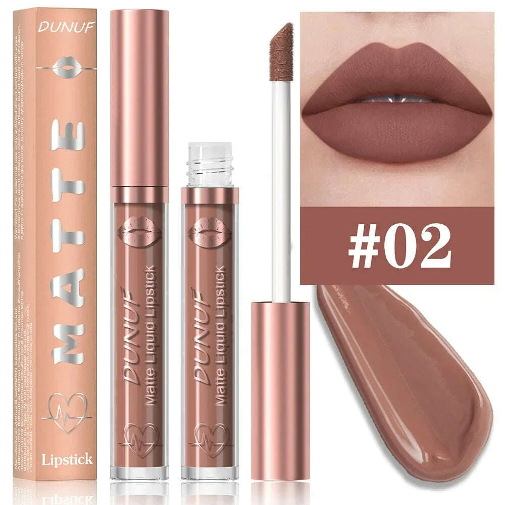 Lip Gloss - Waterproof Moisturizing - Nude Apricot | KIMLUD