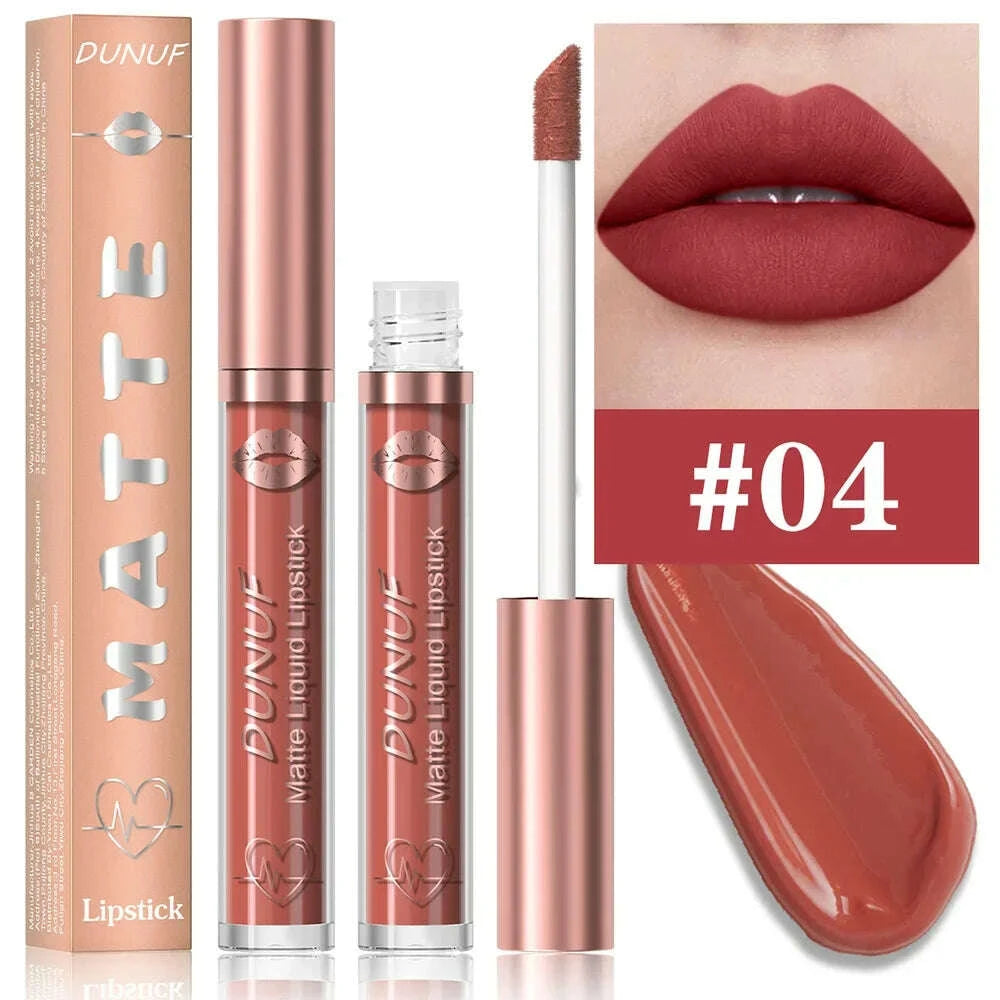 Lip Gloss - Waterproof Moisturizing - Nude Apricot | KIMLUD