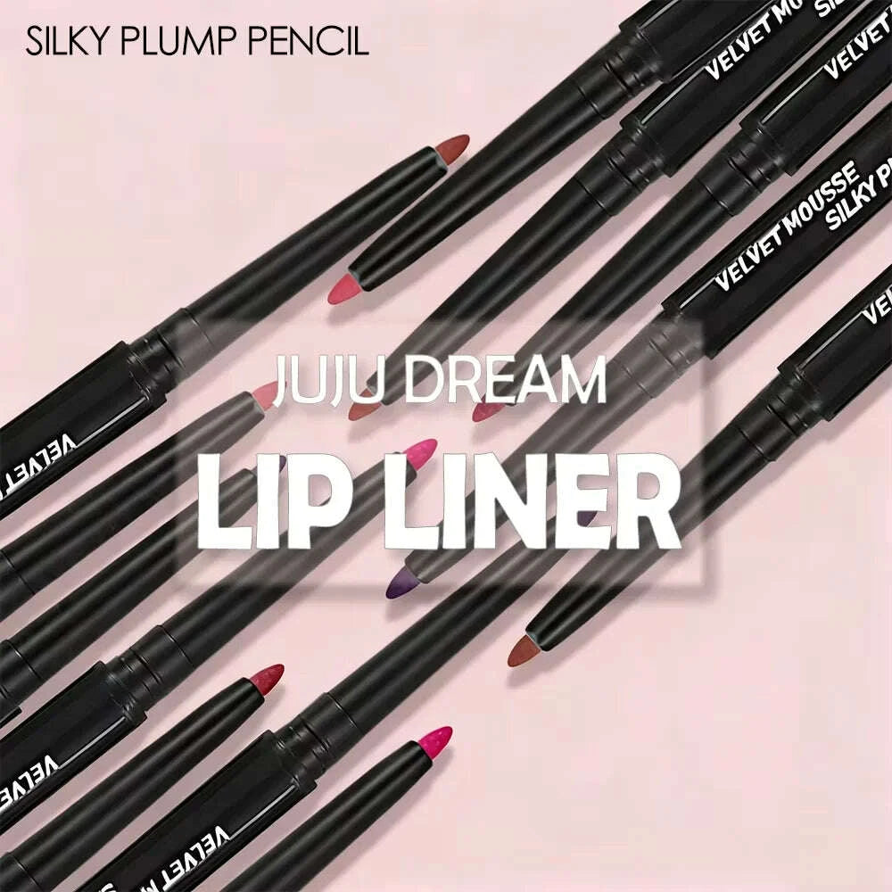 Lip Liner Pencil - Waterproof - Matte - Red | KIMLUD