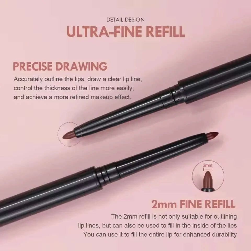 Lip Liner Pencil - Waterproof - Matte - Red | KIMLUD