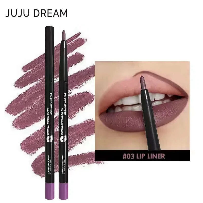 Lip Liner Pencil - Waterproof - Matte - Red | KIMLUD