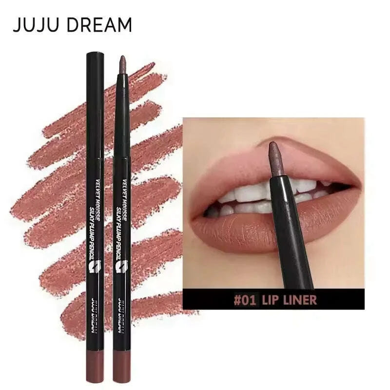 Lip Liner Pencil - Waterproof - Matte - Red | KIMLUD