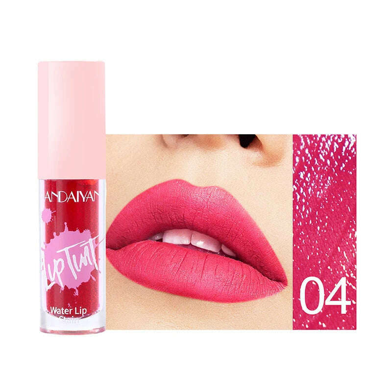 KIMLUD, Long Lasting Permanent Lipstick Make-up For Women Lip Tint Dyeing Lip Gloss Liquid Lipstick Lip Glaze Nonstick Cup Cosmetic New, 4, KIMLUD APPAREL - Womens Clothes