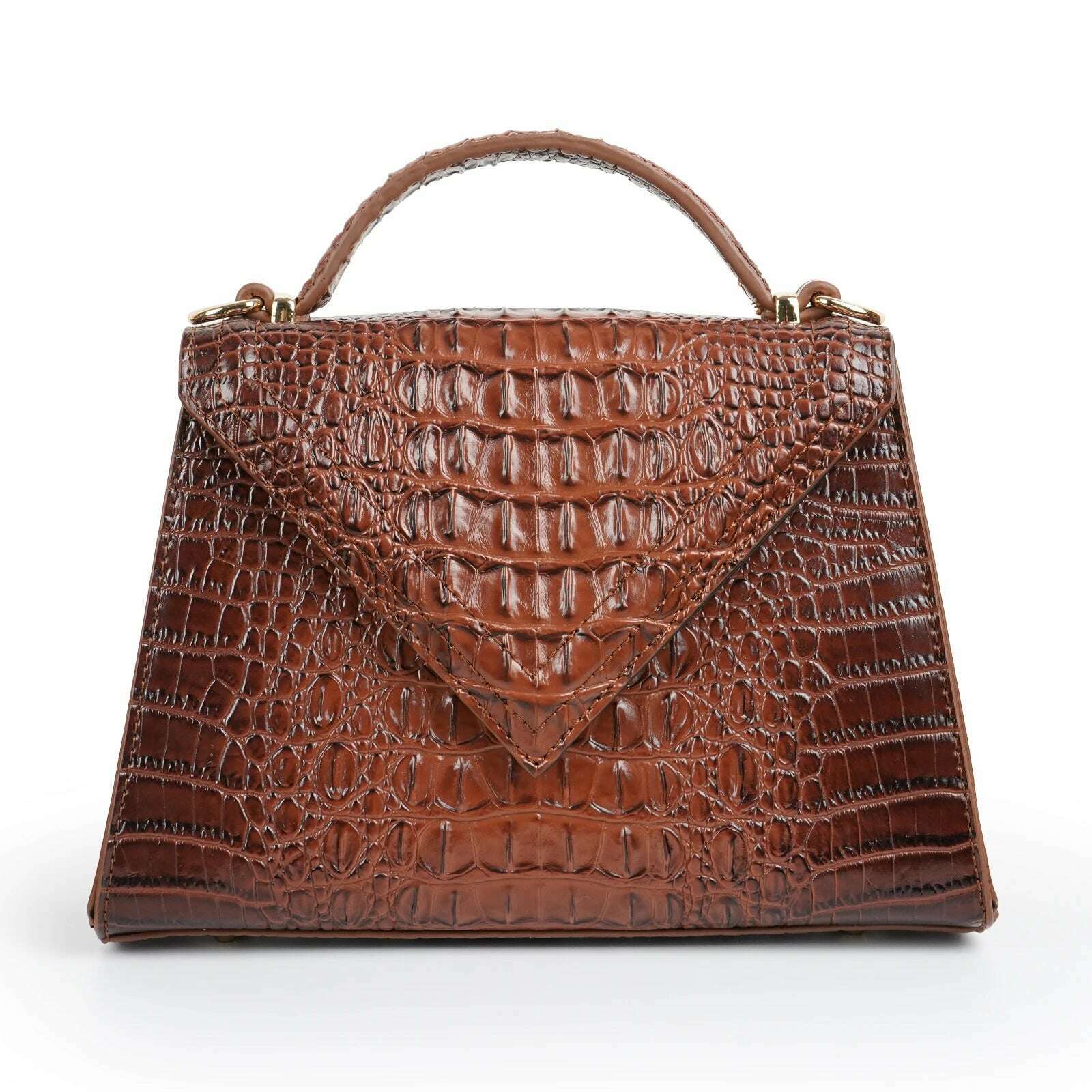 KIMLUD, Luxury Designer Handbag Brand Crossbody Bags for Women 2022 New Crocodile Pattern Leather Shoulder Bags Casual Tote Bag, KIMLUD Womens Clothes