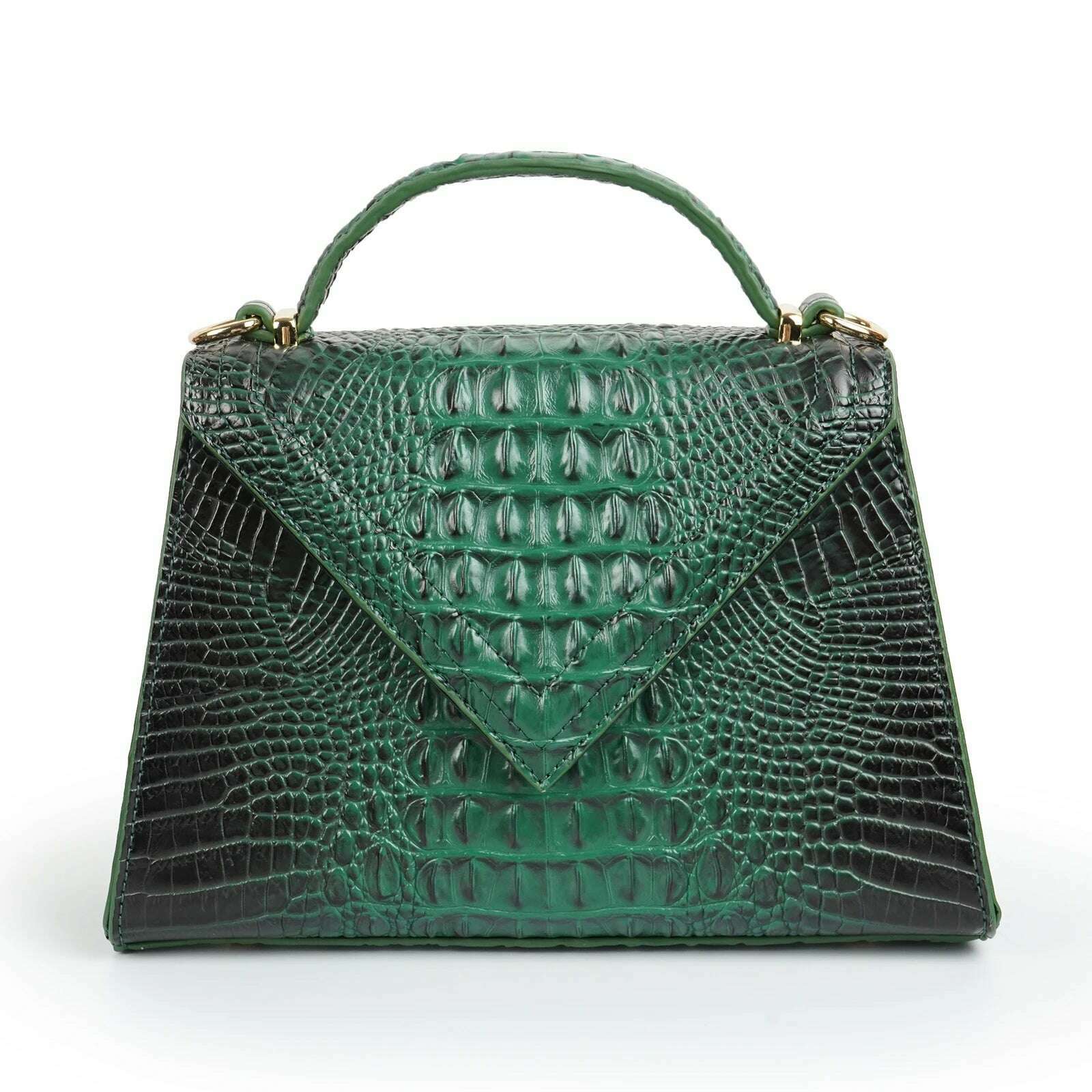 Luxury Designer Handbag Brand Crossbody Bags for Women 2022 New Crocodile Pattern Leather Shoulder Bags Casual Tote Bag - KIMLUD