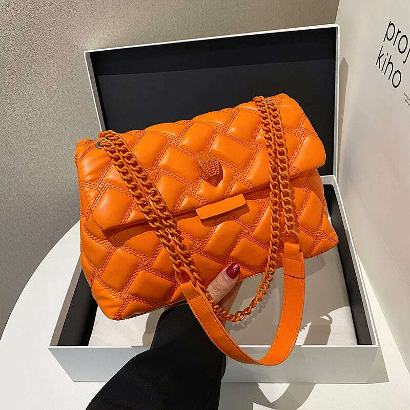 KIMLUD, Luxury Designer Shoulder Bag For Women's Wallets Bag 2023 Trend Rainbow Bag Fashion Retro Women's Handbag Retro Crossbody Bag, KIMLUD Womens Clothes