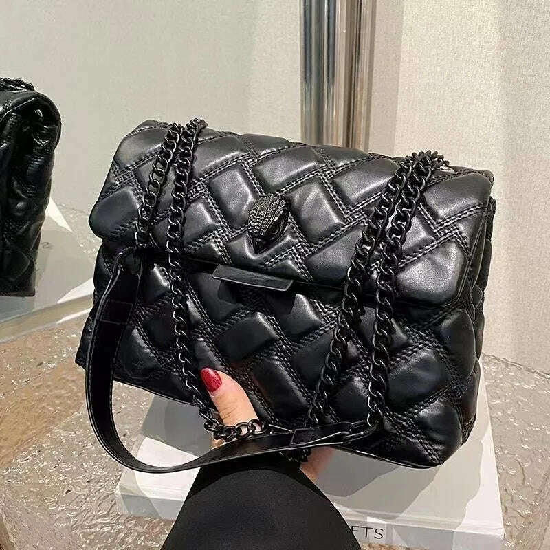 KIMLUD, Luxury Designer Shoulder Bag For Women's Wallets Bag 2023 Trend Rainbow Bag Fashion Retro Women's Handbag Retro Crossbody Bag, KIMLUD Womens Clothes