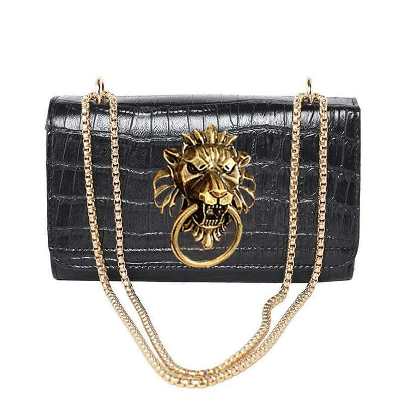 KIMLUD, Luxury Handbags Women Bags New Design European Brand Crocodile Chain Shoulder Crossbody Bags For Women Day Clutch Bolsa Feminina, KIMLUD Womens Clothes