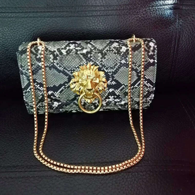 KIMLUD, Luxury Handbags Women Bags New Design European Brand Crocodile Chain Shoulder Crossbody Bags For Women Day Clutch Bolsa Feminina, green 1, KIMLUD APPAREL - Womens Clothes