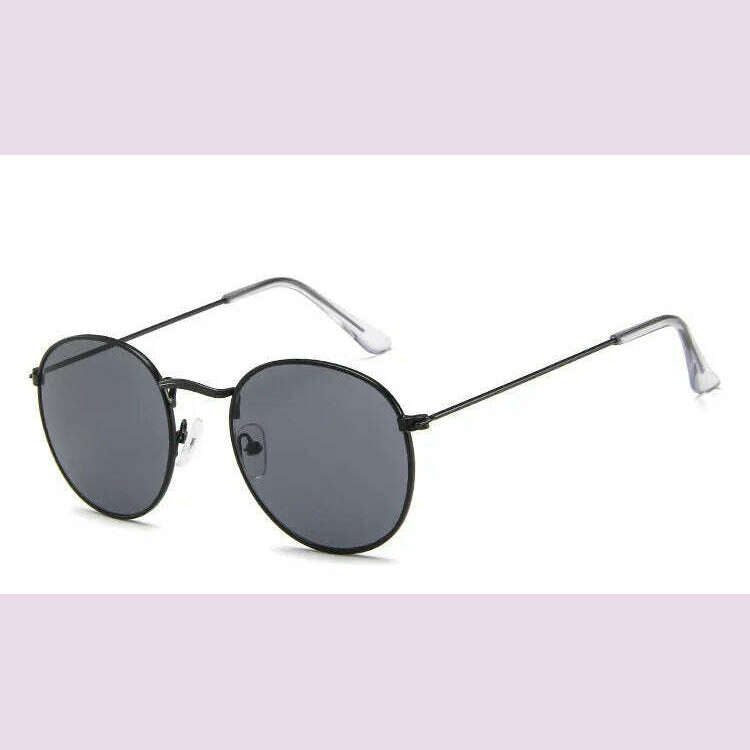 Luxury Mirror Sunglasses Women/Men Brand Designer Lady Classic Round Sun Glasses UV400 Outdoor Oculos De Sol Gafas - KIMLUD