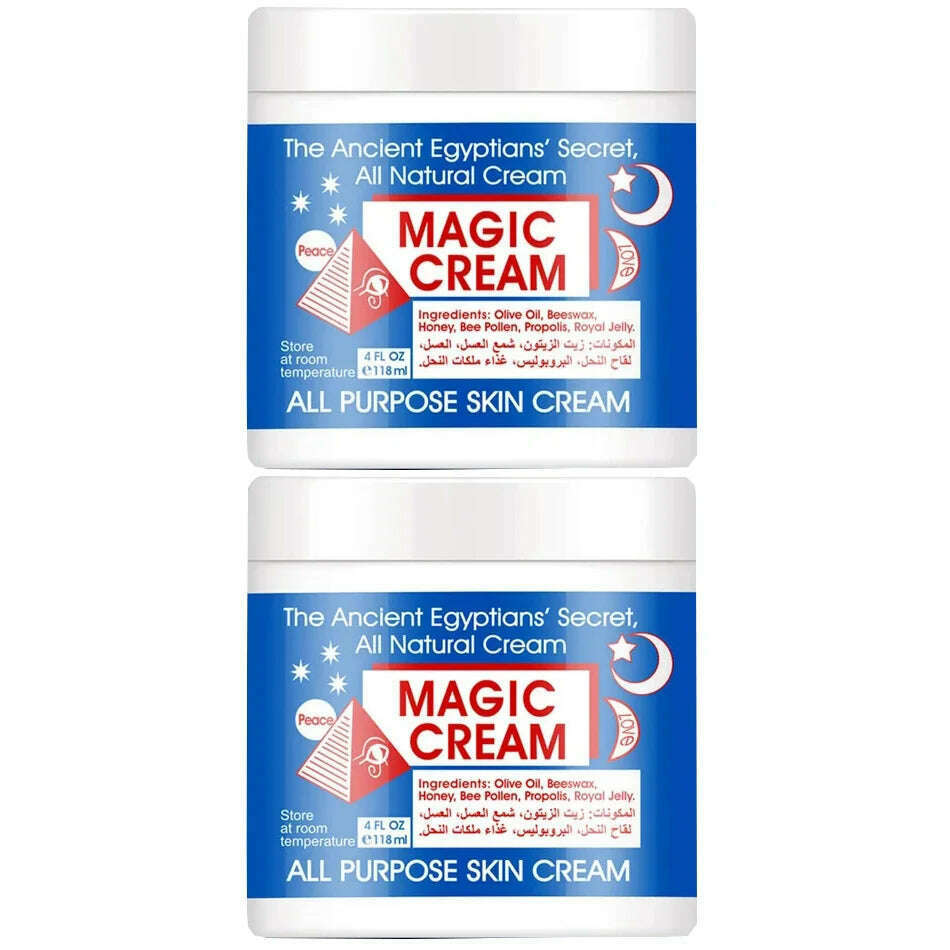KIMLUD, Magic Wrinkle Remover Face Cream Anti-Aging Fade Fine Line Lifting Firming Whitening Moisturizing Beauty Skin Care Cosmetic 118g, 118gX2pcs, KIMLUD APPAREL - Womens Clothes