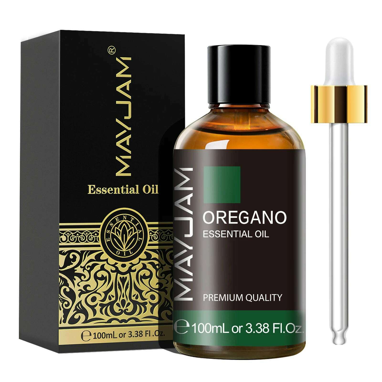MAYJAM 1PCS 100ML Essential Oil with Dropper Sandalwood Lavender Eucalyptus Vanilla Aroma Oil For Humidifier Scent Candle Burner - KIMLUD