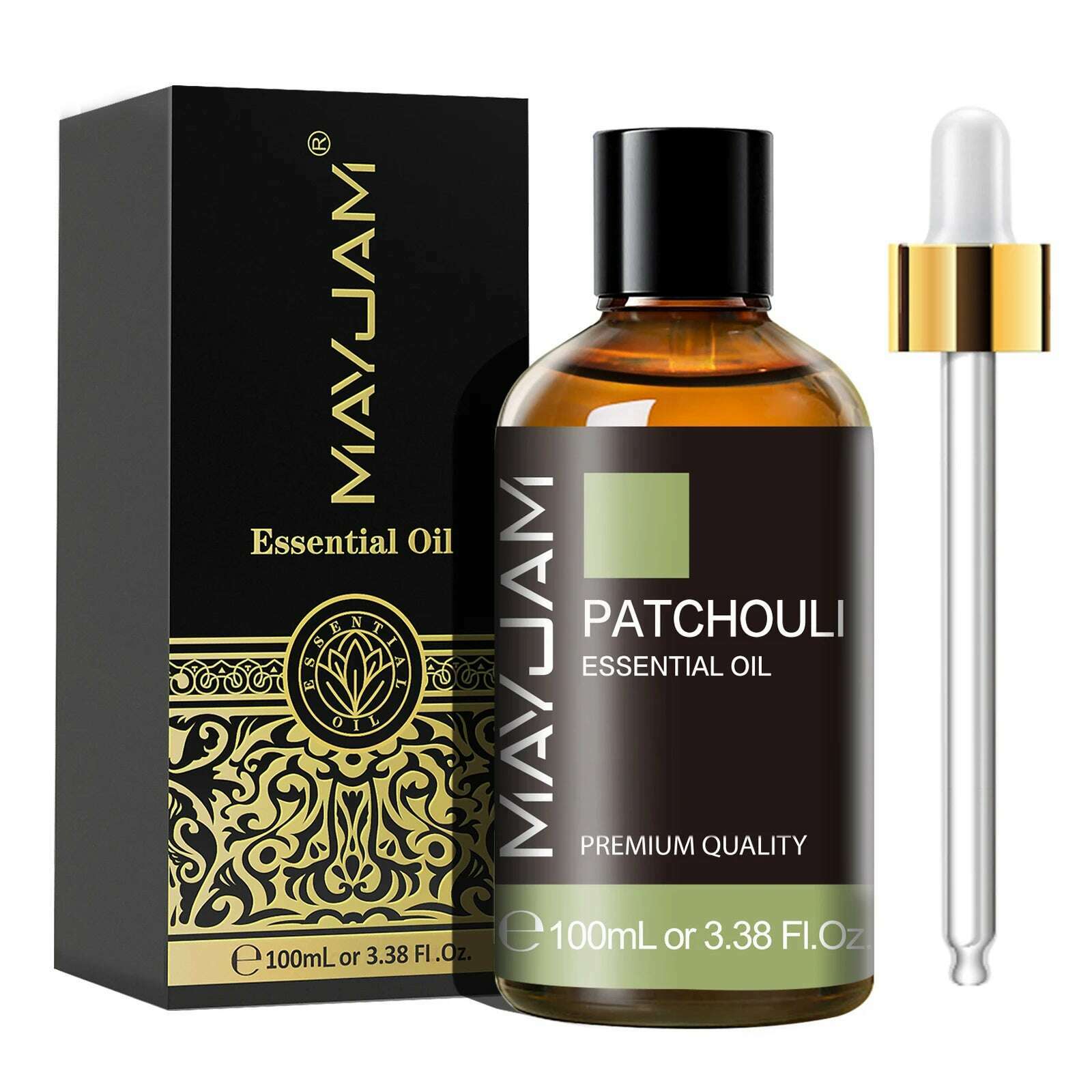MAYJAM 1PCS 100ML Essential Oil with Dropper Sandalwood Lavender Eucalyptus Vanilla Aroma Oil For Humidifier Scent Candle Burner - KIMLUD