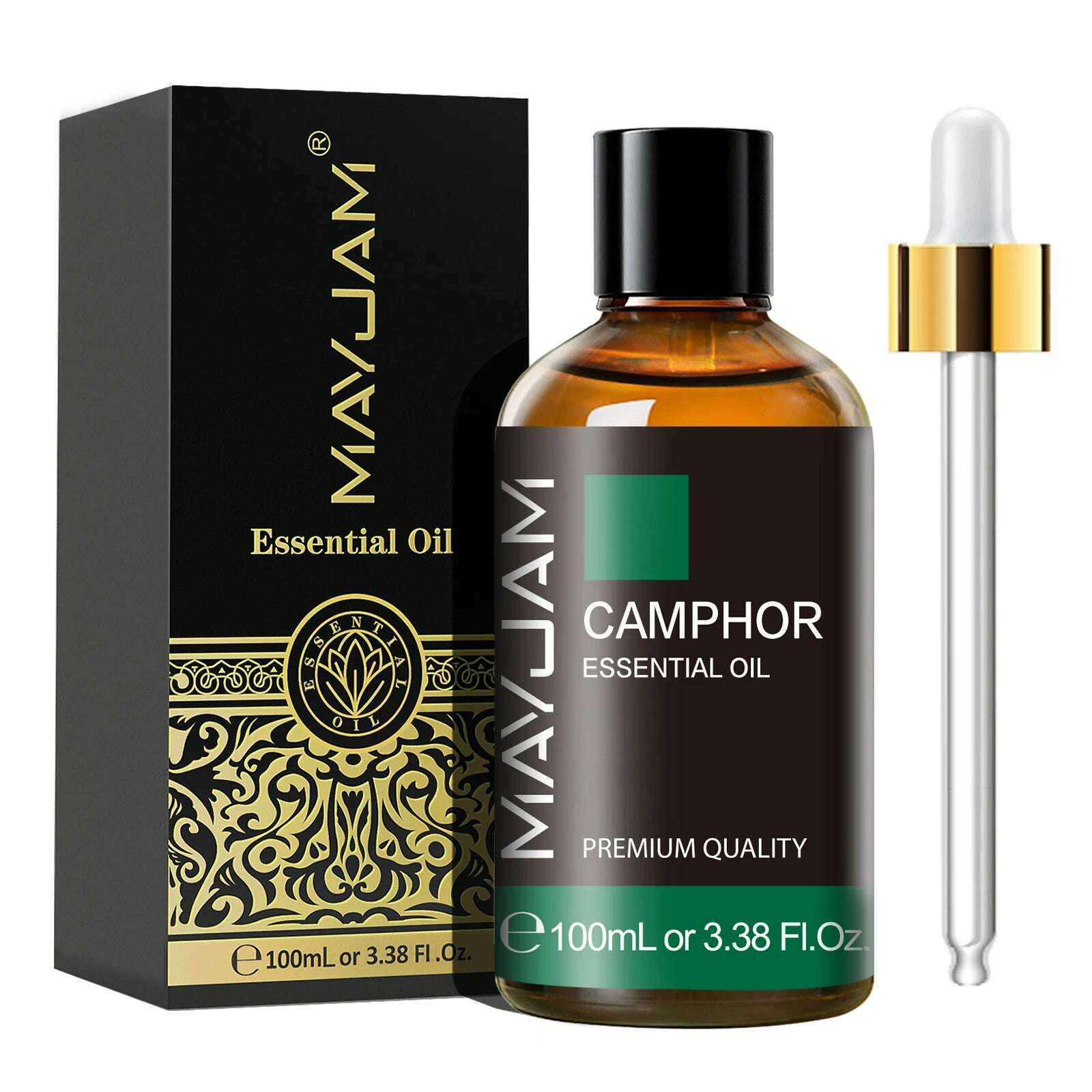 MAYJAM 1PCS 100ML Essential Oil with Dropper Sandalwood Lavender Eucalyptus Vanilla Aroma Oil For Humidifier Scent Candle Burner - KIMLUD