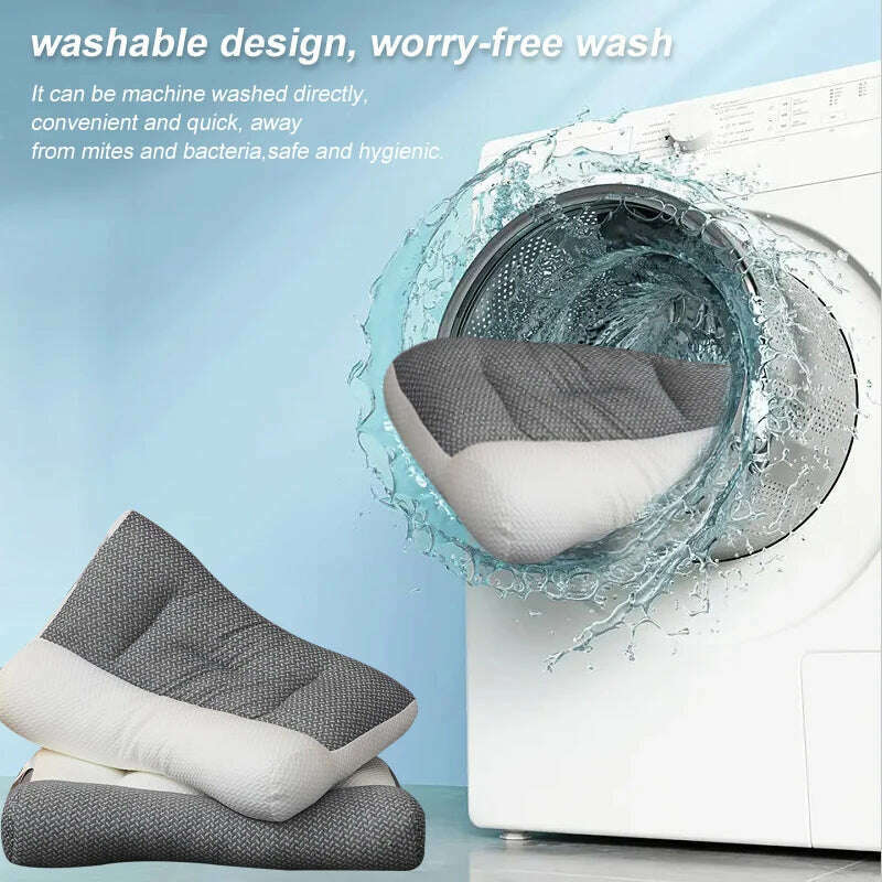 KIMLUD, Memory Cotton Pillow 40x70cm Slow Rebound Soft Memory Slepping Pillows Ergonomic Shaped Relax The Cervical For Adult, KIMLUD Womens Clothes