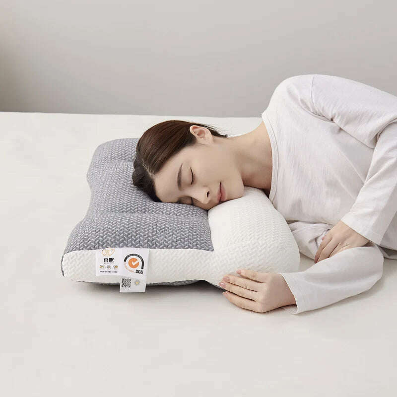 KIMLUD, Memory Cotton Pillow 40x70cm Slow Rebound Soft Memory Slepping Pillows Ergonomic Shaped Relax The Cervical For Adult, 02 / 48*74, KIMLUD APPAREL - Womens Clothes