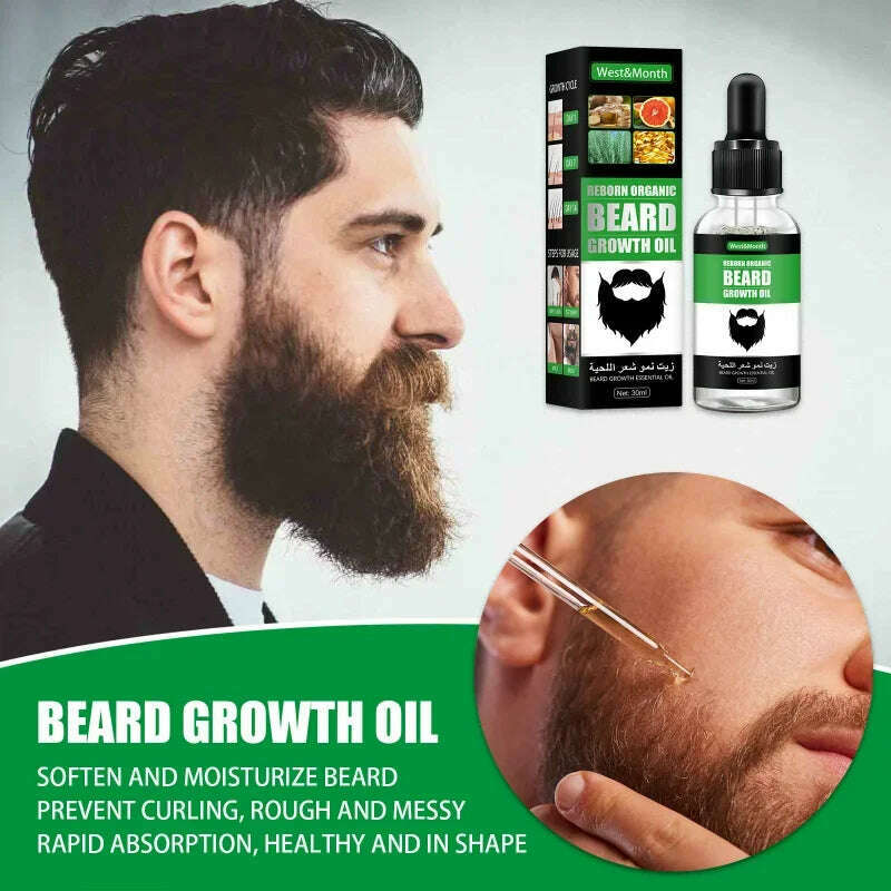 KIMLUD, Men Beard Growth Roller Set Beard Growth Kit Men's Growth Essence Nourishing Enhancer Oil Spray Beard Care, KIMLUD Womens Clothes