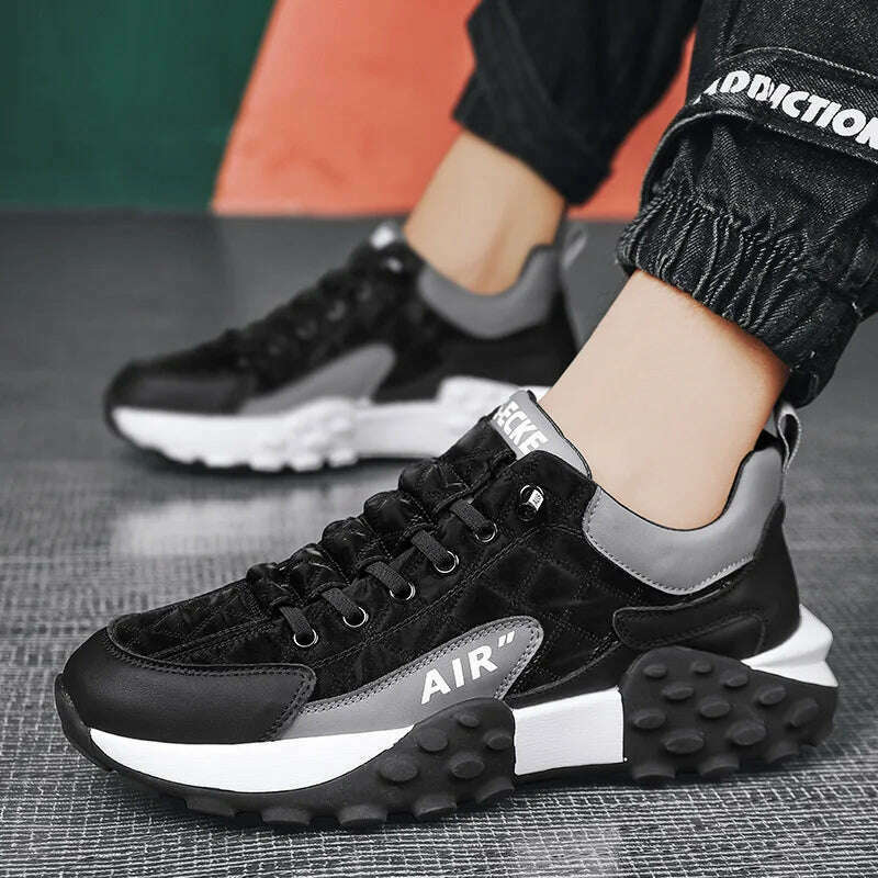 KIMLUD, Men Casual Sneakers Fashion High Quality Non-slip Outdoor Casual Shoes Man 2024 Spring Autumn Comfortable New Sport Casual Shoes, KIMLUD Womens Clothes