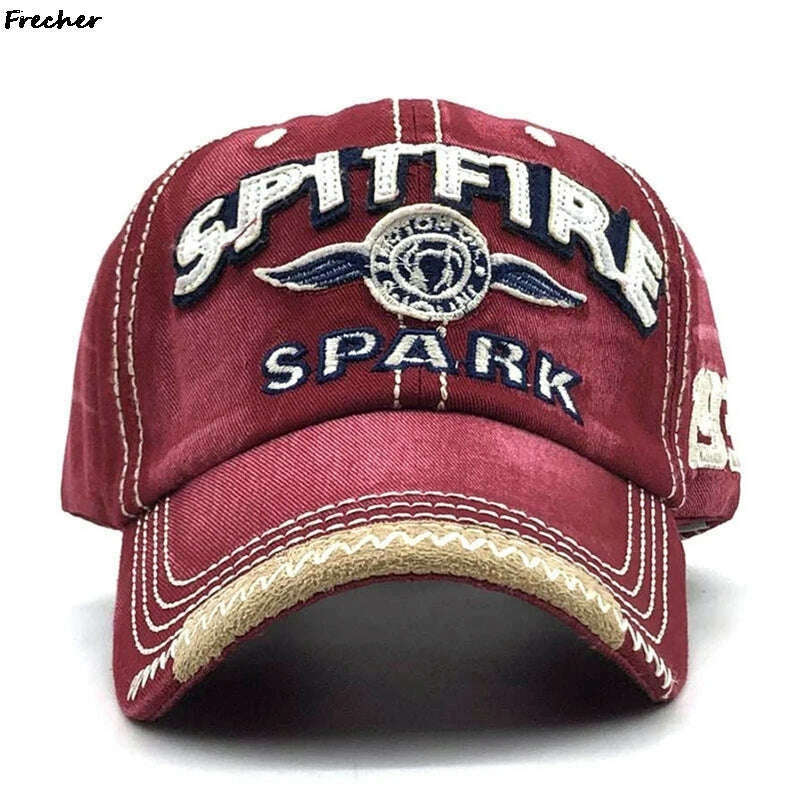 Men Rock Hip Hop Snapback Hat School Jeans Hat Letter Baseball Cap Dance Cowboy Summer Hats Fashion Club Party Visors Gorras - KIMLUD
