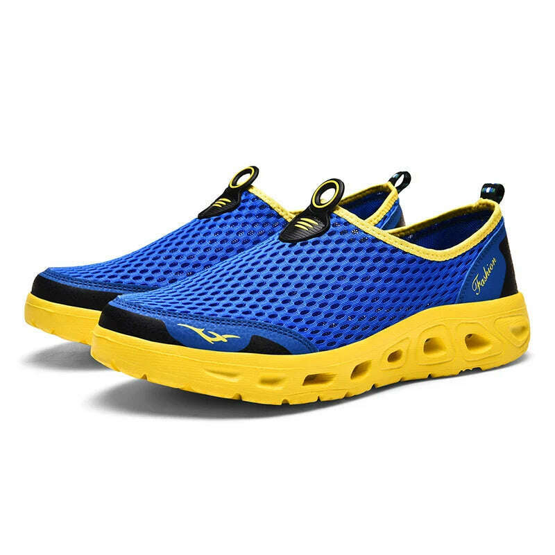KIMLUD, Men Water Shoes Upstream Sneakers Outdoor Hiking Fishing Aqua Beach Shoes Seaside Barefoot Sports Gym Shoes Breathable Plus Size, lanse / 47, KIMLUD APPAREL - Womens Clothes