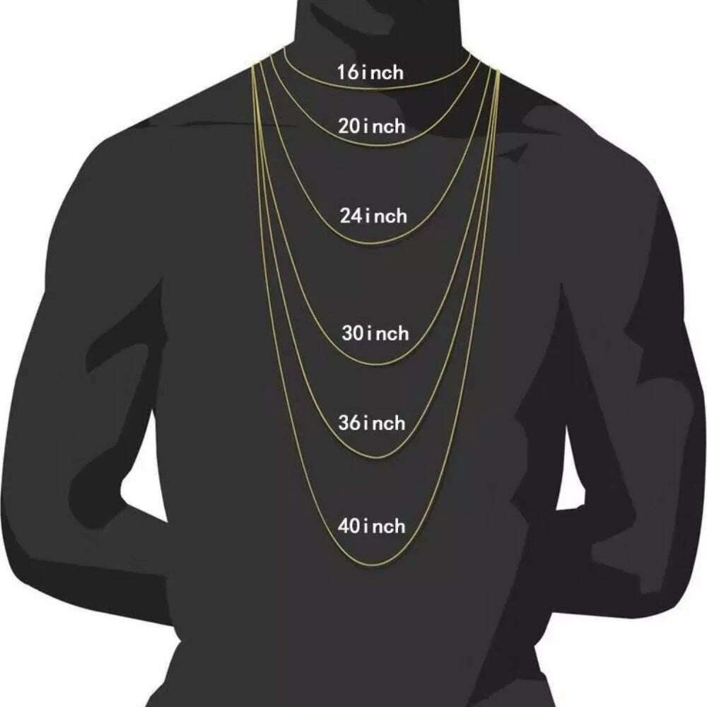 Men Women Hip Hop Cross Shiny Pendant With 4mm Zircon Tennis Chain Charm Iced Out Bling Exquisite Necklace Jewelry Fashion Gift - KIMLUD