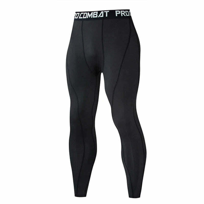 KIMLUD, Men's Gym Clothing Short Running Man Compression tights  perspiration Track suit Gym Man black T shirt Sport Pants S-XXXXL, black 3 / S, KIMLUD Women's Clothes