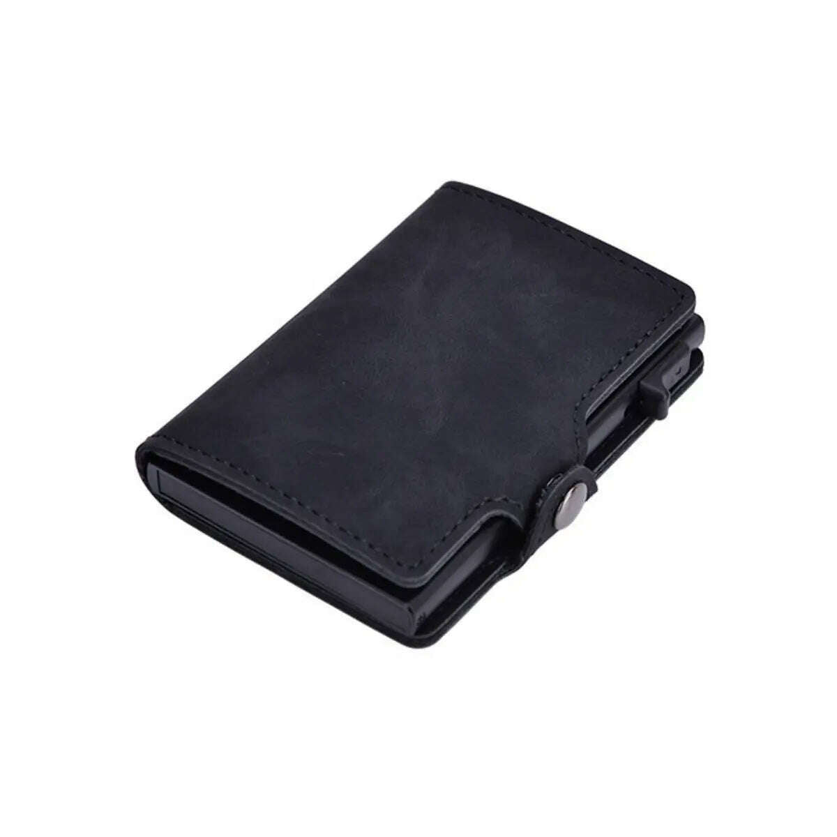 Mens Slim Wallet with Money Clip Pop up RFID Blocking Credit Card Holder Minimalist Wallet for Men - KIMLUD