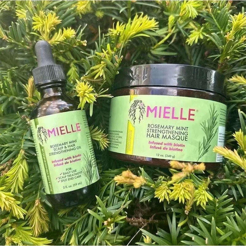 KIMLUD, Mielle Original Hair Growth Essential Oil Rosemary Mint Hair Strengthening Nourishing Treatment for Split Ends and Dry Hair Mask, KIMLUD Womens Clothes