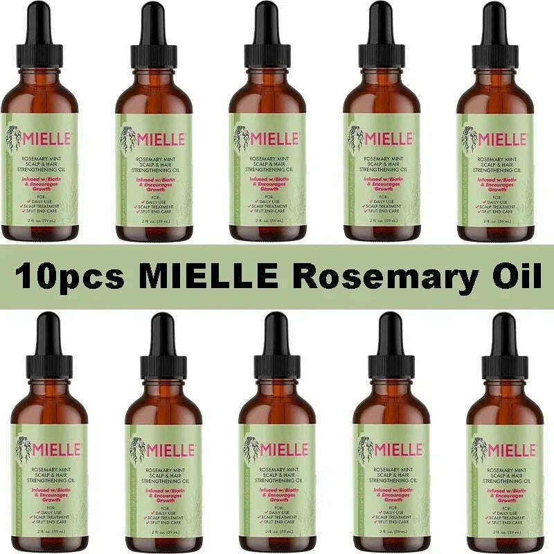 KIMLUD, Mielle Original Rosemary Mint Scalp Hair Strengthening Oil Biotin Essential Oils Nourishing Treatment Split Ends Dry All Types, KIMLUD Womens Clothes