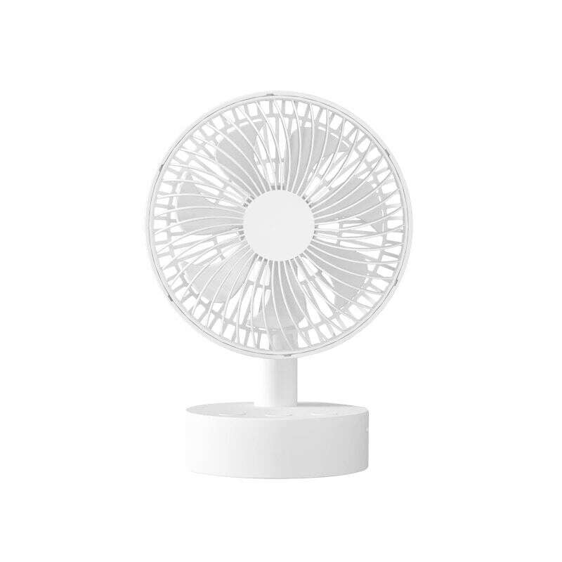 KIMLUD, Mini Oscillating Fan, Portable Battery-Operated Table Fan with 4 Speed Levels, 6-inch Desk fan with Timer, KIMLUD Womens Clothes